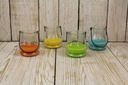 CITRONELLA FILLED HANGING GLASS 9,3X9,8 CM INDOOR/OUTDOOR