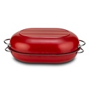 Carbon steel roaster "Taurus" with nonstick stone coating 39cm