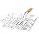 Metal wire mesh grilling basket "BBQ Guru" 40x30cm