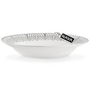 Porcelain plate for soup "Maya" 23cm