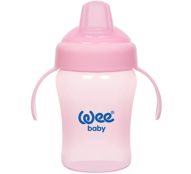 Weebaby Colorful Non-Spill Cup with Grip 240ml Code-775