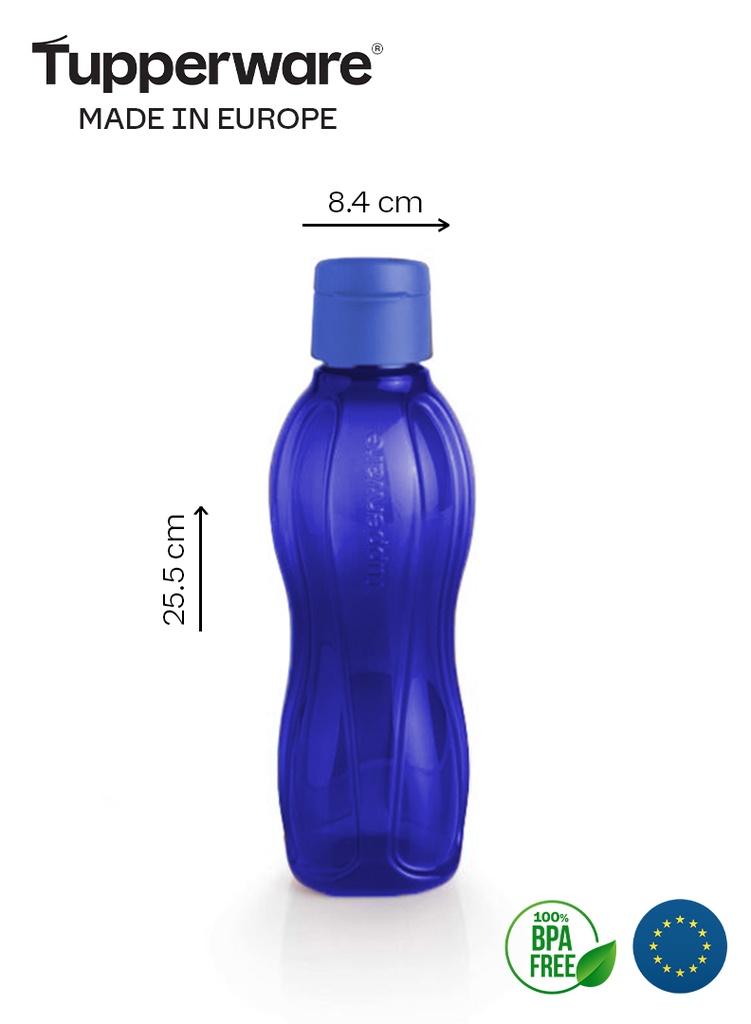 Tupperware Eco Bottle 750ml Dark blue Plastic- EBT963
