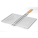 Metal wire mesh grilling basket "BBQ Guru" 40x30cm