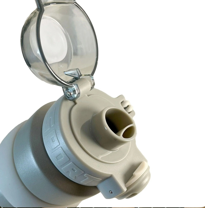 Coffee and Water Bottle Stainless  700 ML SSB-001-Gray