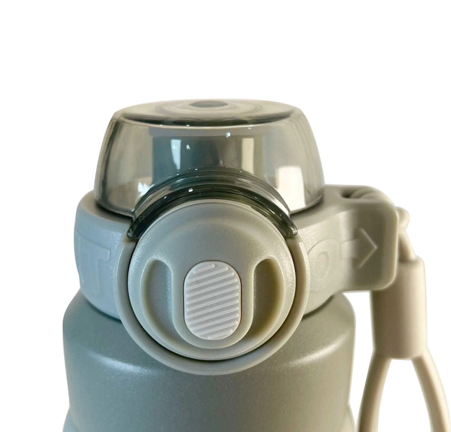 Coffee and Water Bottle Stainless  700 ML SSB-001-Gray