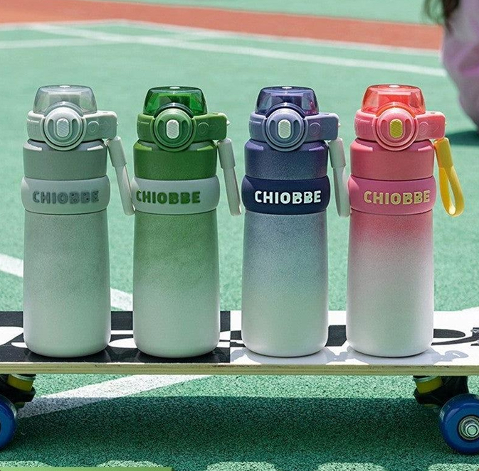 Coffee and Water Bottle Stainless Steel 700ML SSB-001-Green