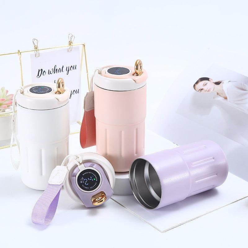 Coffee Bottle Stainless Steel 400ML SSB-005-Cream