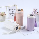 Coffee Bottle Stainless Steel 400ML SSB-005-Pink