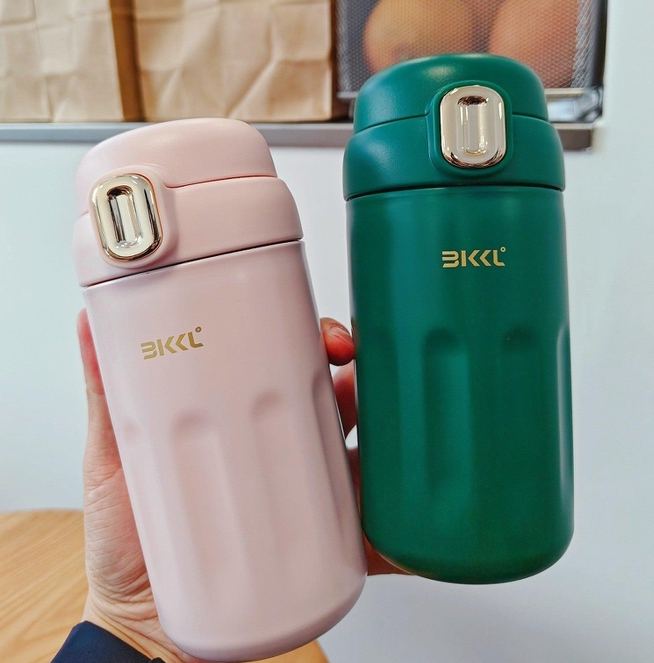 Coffee Bottle Stainless Steel  450ML SSB-006-Green