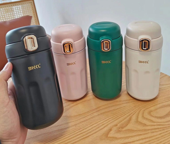 Coffee Bottle Stainless Steel  450ML SSB-006-Pink