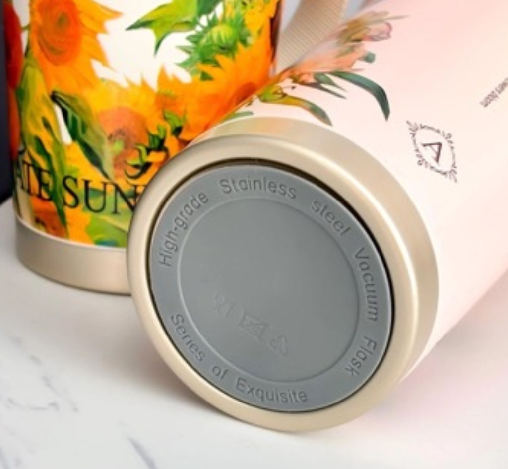 Coffee Cup Stainless Steel 450ML SSB-010-Beige