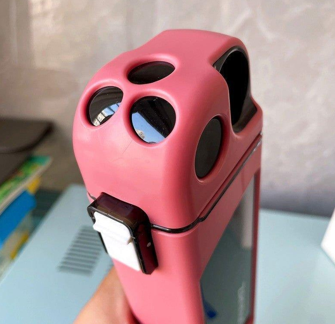 Kids Water Plastic Bottle Assorted colors 400MLMIN-004-Blue