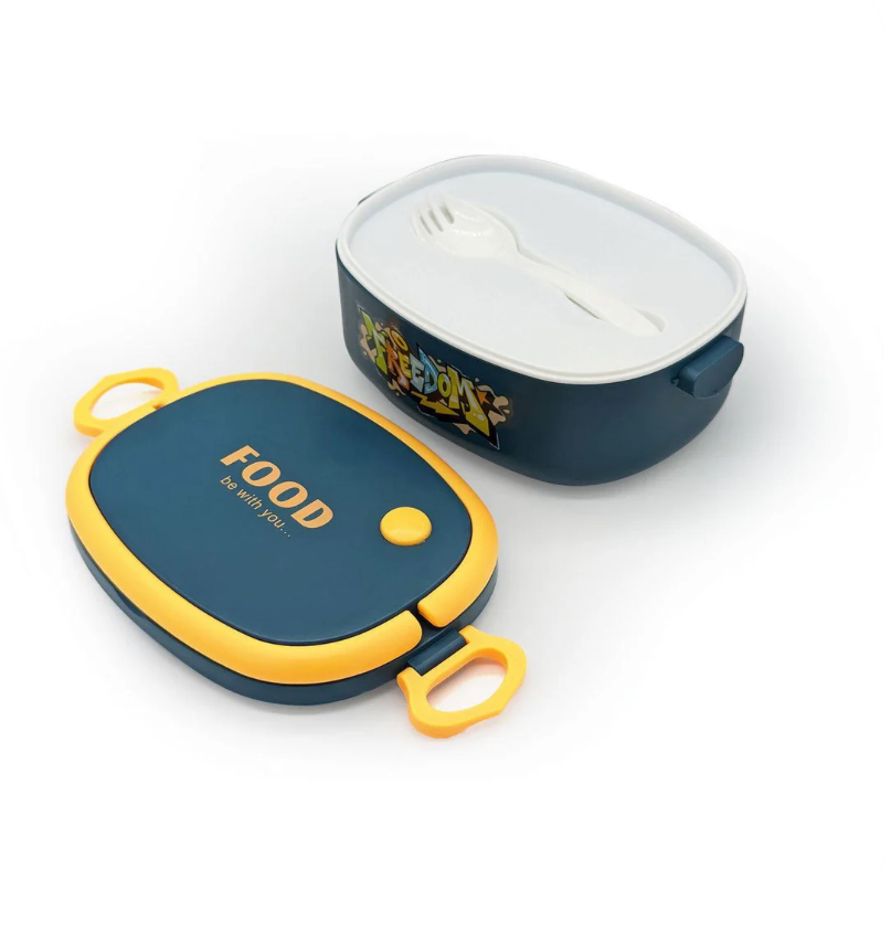 Lunch Box Plastic LBP-003-Blue