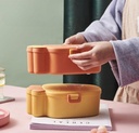 Lunch Box Plastic LBP-004-Orange
