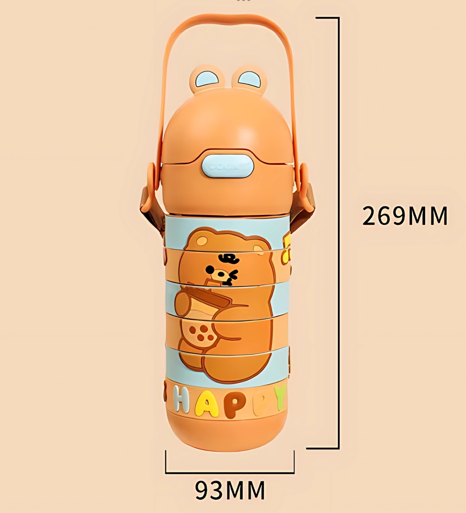 Kids Water Bottle Stainless Steel 300ML SSB-024-Pink