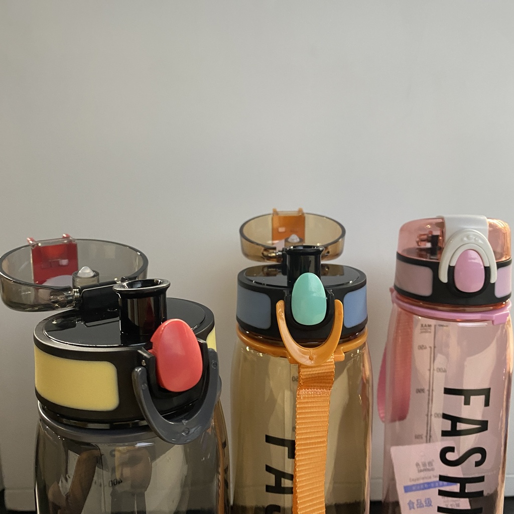 Water Bottle Plastic Assorted colors 760ML 1123-23 Water Bottle