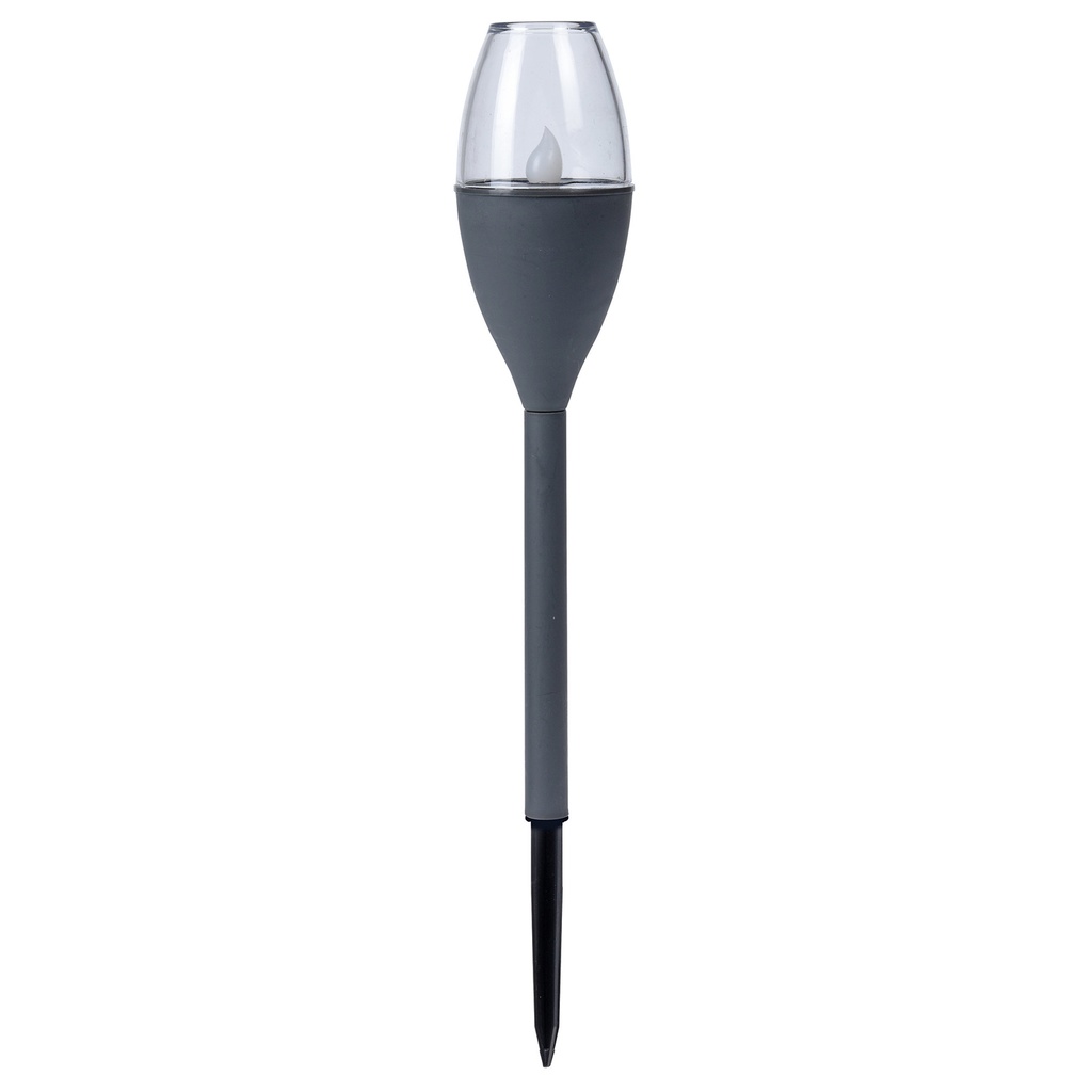 SOLAR LIGHT, PP MATERIAL, SIZE DIA 63MM TOTAL LENGTH INCLUDING SPIKE 370MM