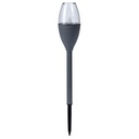 SOLAR LIGHT, PP MATERIAL, SIZE DIA 63MM TOTAL LENGTH INCLUDING SPIKE 370MM
