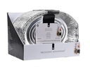 OVENTRAY IN OVAL SHAPE SIZE 46X34X7.5CM THICKNESS 0.105MM, SET OF 2