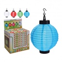 SOLAR LIGHT BALL SHAPE DIA 20CM, 1X COOL WHITE LED. POLYCRYSTALLINE SOLAR PANEL WITH 1 PIECE AAA 1.2V