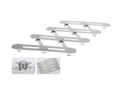 EXTENDABLE TRIVET, SS143X220X20MM