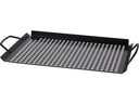 BBQ GRILL TRAY WITH HOLES AND HANDLES, IRON WITH NON STICK COATING