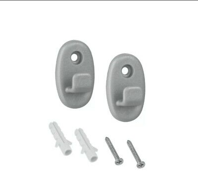 Onda plastic hooks, set of 2