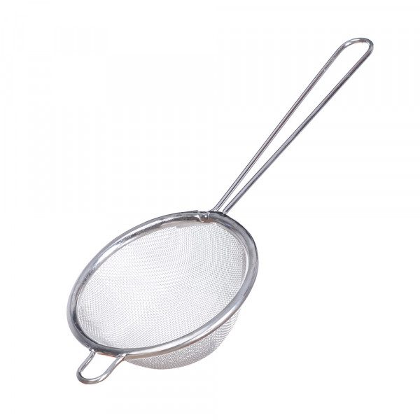 Tinned strainer , 10cm