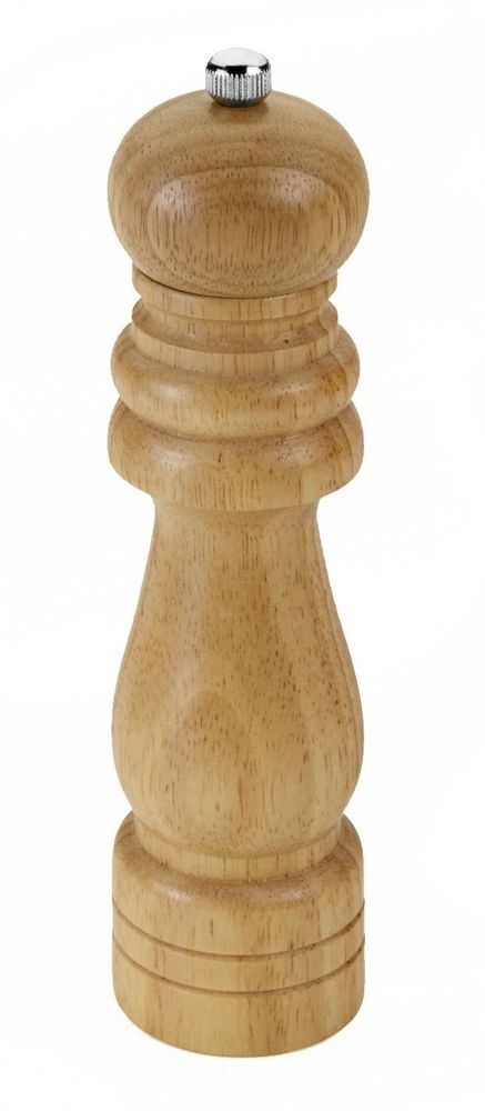Laquered rubberwood mill, 21cm