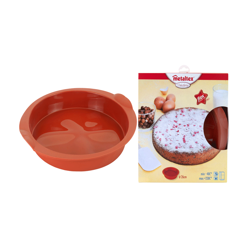 Silicone cake mould, 26cm