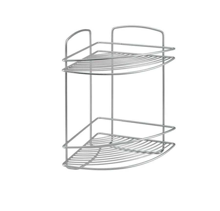 Onda 2-tier corner shelf