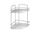 Onda 2-tier corner shelf