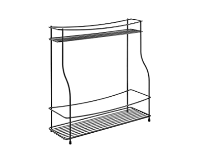 2-tier rack 'Balsamico Lava'