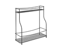 2-tier rack 'Balsamico Lava'