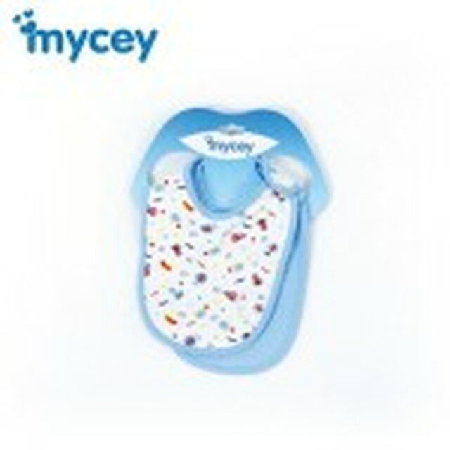 Cotton bibs- 2 piece set - blue set TCM00504