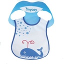 Stainproof Bibs - whale