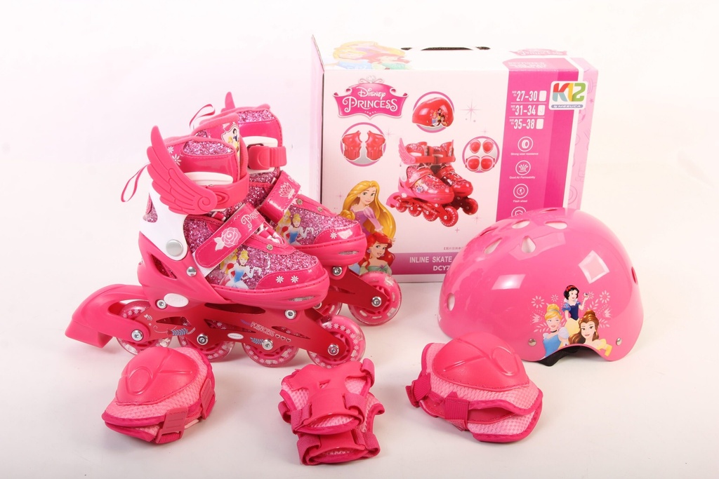 Inline Skate Combo set  DCY71039-D PRINCESS
