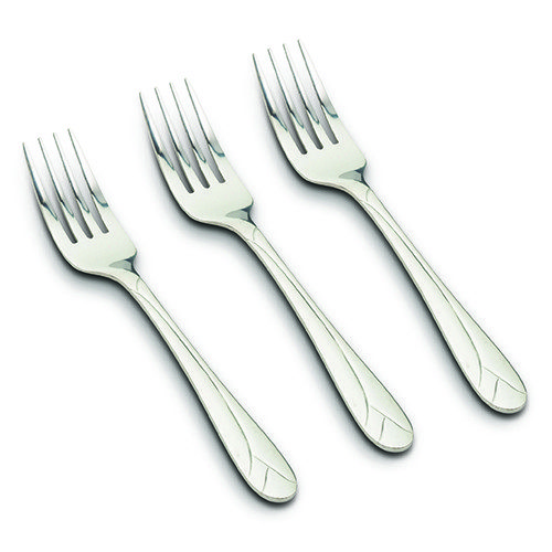 Stainless steel cake fork "Acer" set of 3pcs. - 10-127-024