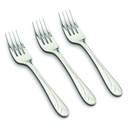 Stainless steel cake fork "Acer" set of 3pcs. - 10-127-024