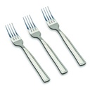 Stainless steel cake fork "Acer" set of 3pcs. - 10-127-054