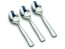 Stainless steel tea spoon "Acer" set of 3pcs. - 10-127-053