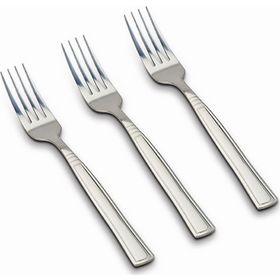 Stainless steel dinner fork "Acer" set of 3pcs. - 10-127-021
