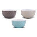 Porcelain cereal bowl "New bone" 14cm - 10-265-031