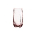 Tumbler, long drink pink linka, 380cc, set of 3