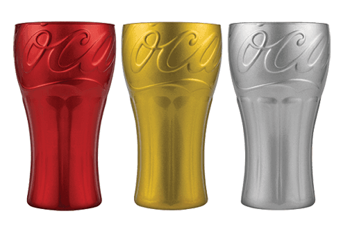 Coca-Cola glass set 3