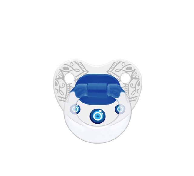Devil Eye Patterned Body Orthodontic Soother No:2 - 266