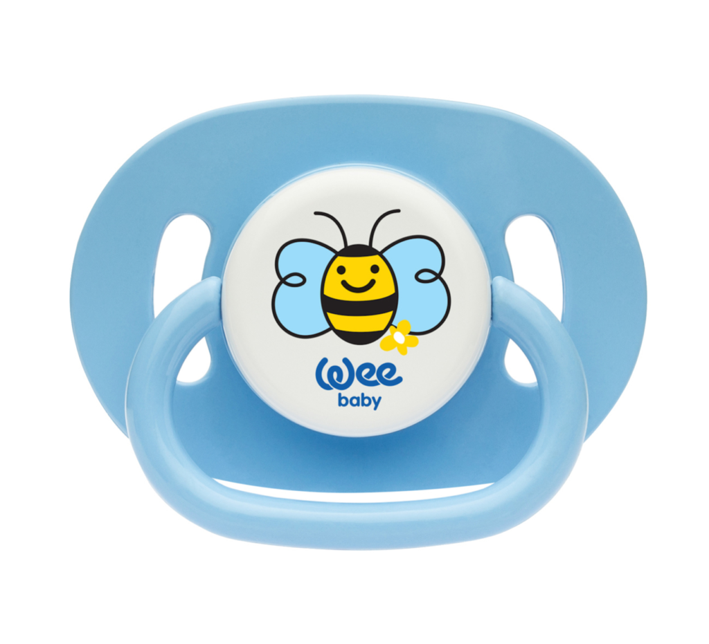 Opaque Oval Body Round Teat Soother No 3 (blister) - 831