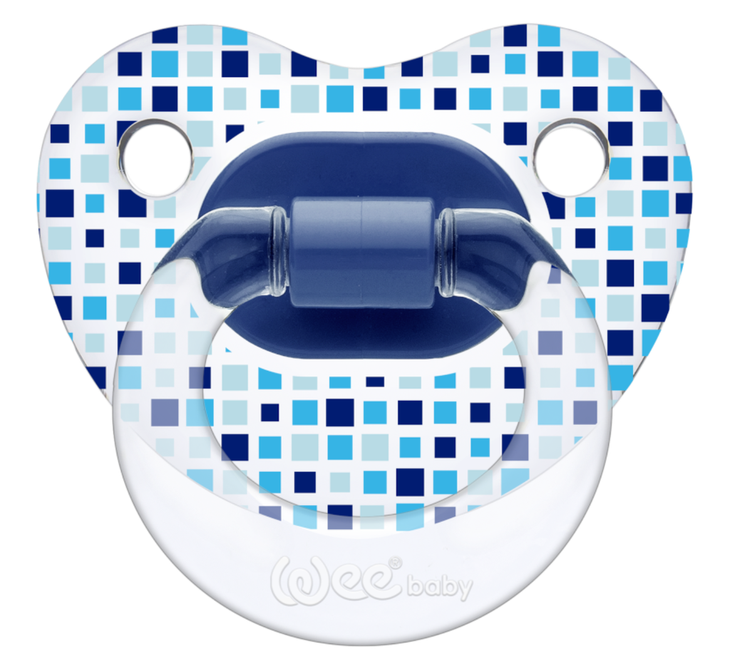 Weebaby Silicone Transparent Patterned Soother No.3 Code-838