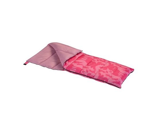 Wenzel Moose Youth 40-50 Degree Bag Pink Print, 2.5 Lb