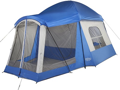 Wenzel 8 Person Cabin Tent With Screen Porch